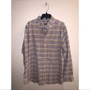 Cremaux LIKE NEW button up multi color LG